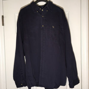 XXL Eddie Bauer Blue Button-down long-sleeve shirt